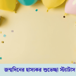 জন্মদিনের হাস্যকর শুভেচ্ছা স্ট্যাটাস